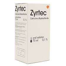 ZYRTEC SYP 75ML