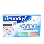 BENADRYL ALLERGY RELIEF 24`S
